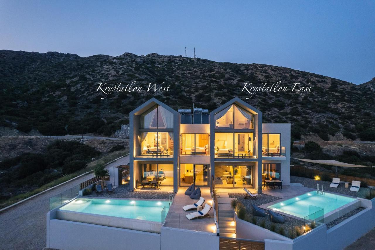 Krystallon Villas Palaiochora Exteriör bild